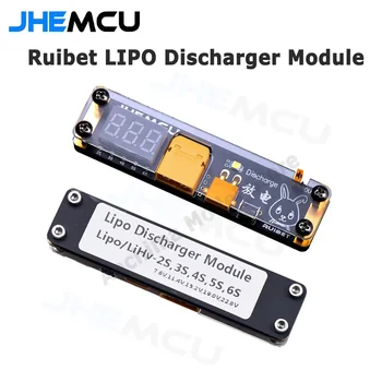 JHEMCU Ruibet LIPO Evacuarea Modulul 2-6S Built-in Indicator LED 3.8 V 0V Modul pentru RC XT30 XT60 LIPO Baterie de Stocare de Casare